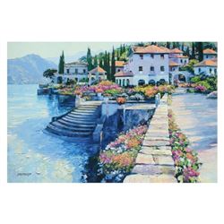 Howard Behrens (1933-2014), "Stairway To Carlotta" Limited Edition on Canvas, Nu