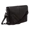 Image 2 : MCM M. Moment Black Leather Messenger Bag