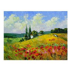 Mark Braver, Original Acrylic Painting on Canvas, Hand Signed with Letter of Aut