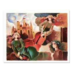 Galina Datloof, "Musical Flight" Limited Edition Serigraph, Numbered and Hand Si