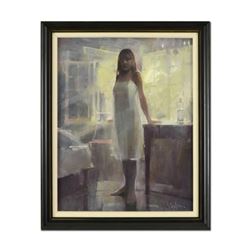 Vadim Zanginian, Framed Original Acrylic Painting on Canvas, Hand Signed with Le