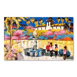 Paul Blaine Henrie (1932-1999), "Shadows of Sonora" Hand Signed Original Paintin