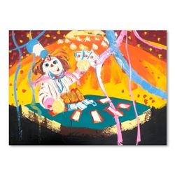 Paul Blaine Henrie (1932-1999), "Blackjack Beats 21" Hand Signed Original Painti