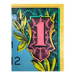 Steve Kaufman (1960-2010), "Top of a Dollar" Hand Signed and Numbered Limited Ed