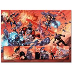 Marvel Comics "Astonishing X-Men N12" Numbered Limited Edition Giclee on Canvas