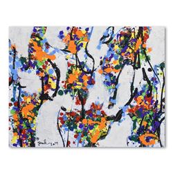 Jenik Cook, Original Acrylic Painting on Canvas, Hand Singed with Letter of Auth
