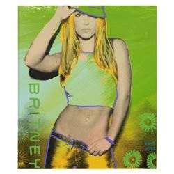 Ringo Daniel Funes (Protege of Andy Warhol's Apprentice, Steve Kaufman), "Brittn