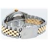 Image 6 : Rolex Mens 2 Tone Blue Vignette Diamond 36MM Datejust Wriswatch