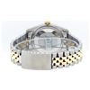 Image 7 : Rolex Mens 2 Tone Blue Vignette Diamond 36MM Datejust Wriswatch