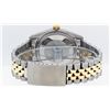 Image 9 : Rolex Mens 2 Tone Blue Vignette Diamond 36MM Datejust Wriswatch