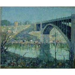 Ernest Lawson - Spring Night, Harlem River