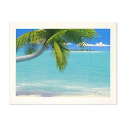 Dan Mackin, "Palms on Parade" Limited Edition Lithograph, Numbered and Hand Sign