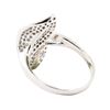 Image 3 : 0.42 ctw Diamond Ring - 18KT White Gold