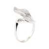 Image 4 : 0.42 ctw Diamond Ring - 18KT White Gold