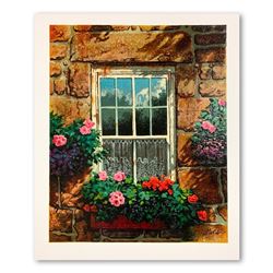 Anatoly Metlan, "Beyond Our Window" Hand Signed Limited Edition Serigraph on Pap