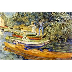 Van Gogh - The Riverbank, La Grenouillere