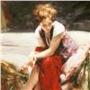Image 2 : Pino (1939-2010) "Whispering Heart" Limited Edition Giclee. Numbered and Hand Si