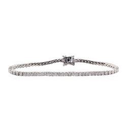 4.76 ctw Diamond Bracelet - 14KT White Gold