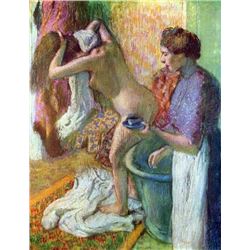 Edgar Degas - After Bathing #1