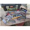 Image 2 : Tool Case & Misc Hand Tools: Wrenches, Clamps, Pliers, Saw, Hammer, etc
