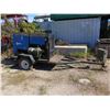 Image 2 : Miller Industrial Welder on Trailer -Starts/Runs See Video w/ Iwece Arc Welding Leads
