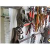 Image 2 : Multiple Chains, Binders, Blocks, Hooks, Clamps, Cable, etc