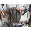 Image 8 : Multiple Chains, Binders, Blocks, Hooks, Clamps, Cable, etc