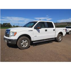 2011 Ford F150 Super Crew 4WD Truck, XLT, V6 3.5L Turbo Charge, 42,152 Miles, Lic. 151KBP (Starts &