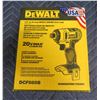 Image 1 : DeWalt 1/4" Impact Driver DCF885B (Tool Only) New in Box