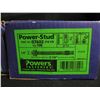 Image 2 : Qty 2 Boxes Power Fasteners Power-Stud Part #07602/07600
