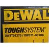 Image 2 : DeWalt Tough System Workshop Racking System DWST08270/DWST1-80108 New in Box