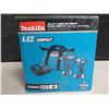 Image 2 : Makita LXT Compact 2-Piece Combo Kit Driver Drill/Impact Driver CT225SYX New in Box