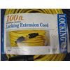 Image 2 : CCI Contractor Outdoor 100' Locking Extension Cord New