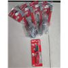 Image 1 : Qty 4 Milwaukee Nail Pullers 48-22-9032 & Press and Flip Folding Utility Knife New