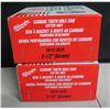 Image 1 : Qty 2 Boxes Milwaukee Carbide Tooth Hole Saw 2-1/2"(Cutter Only) 49-57-8339 New