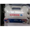 Image 2 : Qty 4 Lenox 9pc Contractor's Hole Saw Kit New in Plastic Case