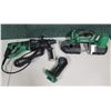 Image 1 : Hitachi Rotary Hammer DH 28PFY, Cordless Band Saw CB 18DBL & Work Light UB 18DJL