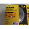 Image 2 : Qty 3 DeWalt Premium Woodworking Saw Blades C4 New in Package