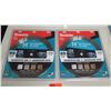 Image 1 : Qty 2 Makita 14" Diamond Blade Circular Saw Blades E-01719 New in Pkg