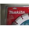Image 3 : Qty 2 Makita 14" Diamond Blade Circular Saw Blades E-01719 New in Pkg