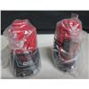 Image 1 : Qty 2 Milwaukee M12 RedLithium 2.0 AH Batteries 48-11-2425