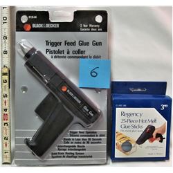 new Black & Decker glue gun & glue sticks