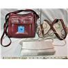 Image 1 : 3 ladies purses (1 leather Via Roma)