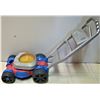 Image 3 : 52" basketball net & Fisher Price lawn mower