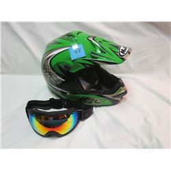 HJC helmet / Capix sport goggles