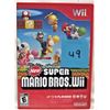 Image 1 : 2009 Nintendo Wii Super Mario bros game comes with instructions