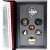 Image 2 : 1994 Canada Prestige (double dollar) Proof Set - Loon / Last RCMP Dog Team Patrol (black case)