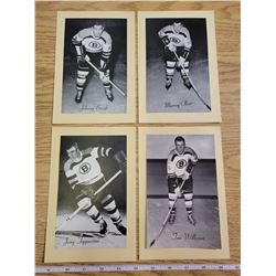Beehive hockey - Johnny Bucyk, Murray Oliver, Tom Williams, Jerry Toppazzini