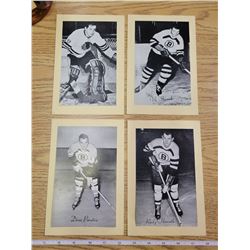 Beehive hockey - Dean Prentice, Rudy Horvath, Vic Stasiuk, Glen Hall