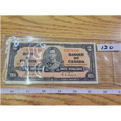 1937 two dollar bill